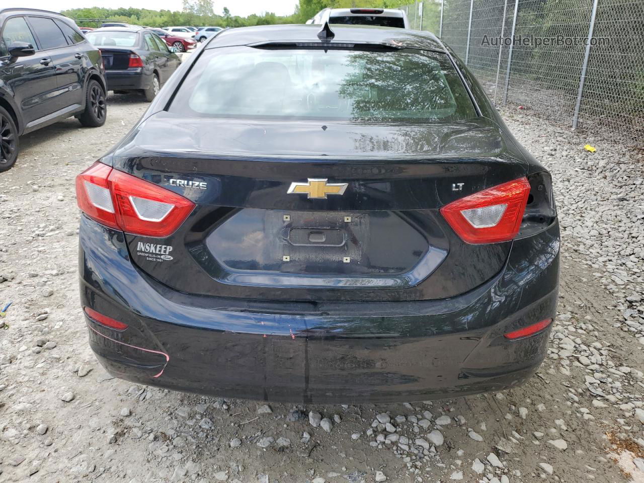 2016 Chevrolet Cruze Lt Black vin: 1G1BE5SM9G7266912