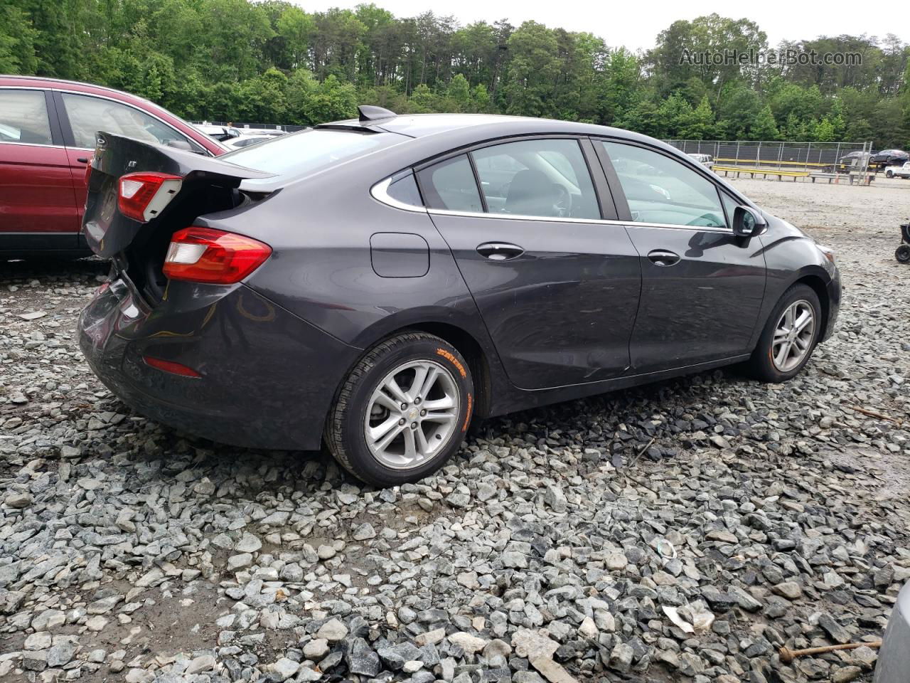 2016 Chevrolet Cruze Lt Gray vin: 1G1BE5SM9G7271866