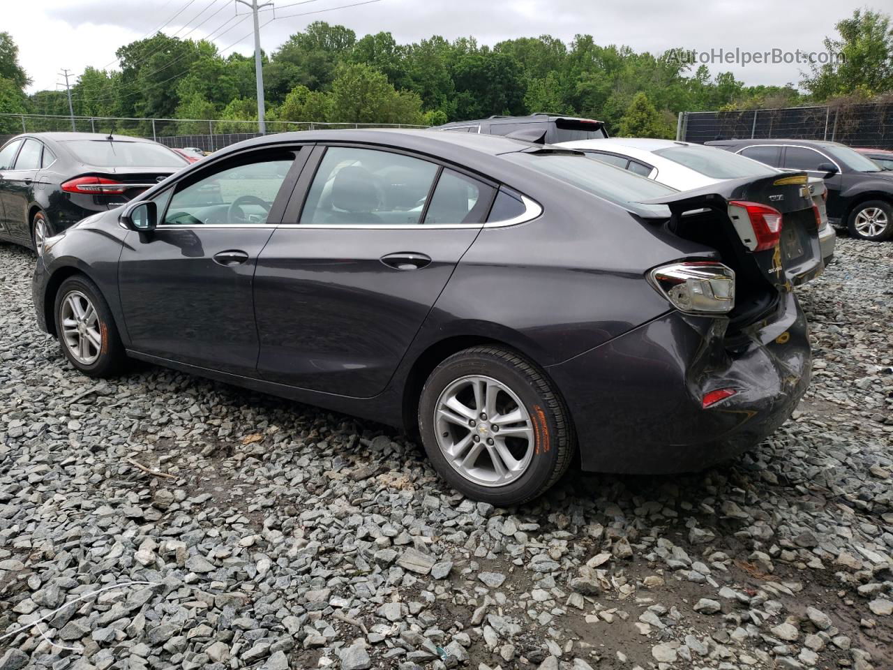 2016 Chevrolet Cruze Lt Gray vin: 1G1BE5SM9G7271866