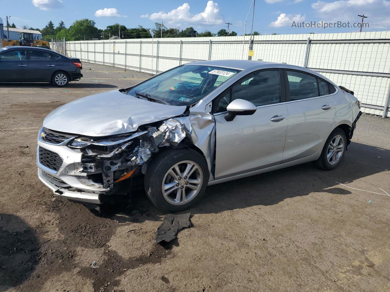 2016 Chevrolet Cruze Lt Silver vin: 1G1BE5SM9G7280583