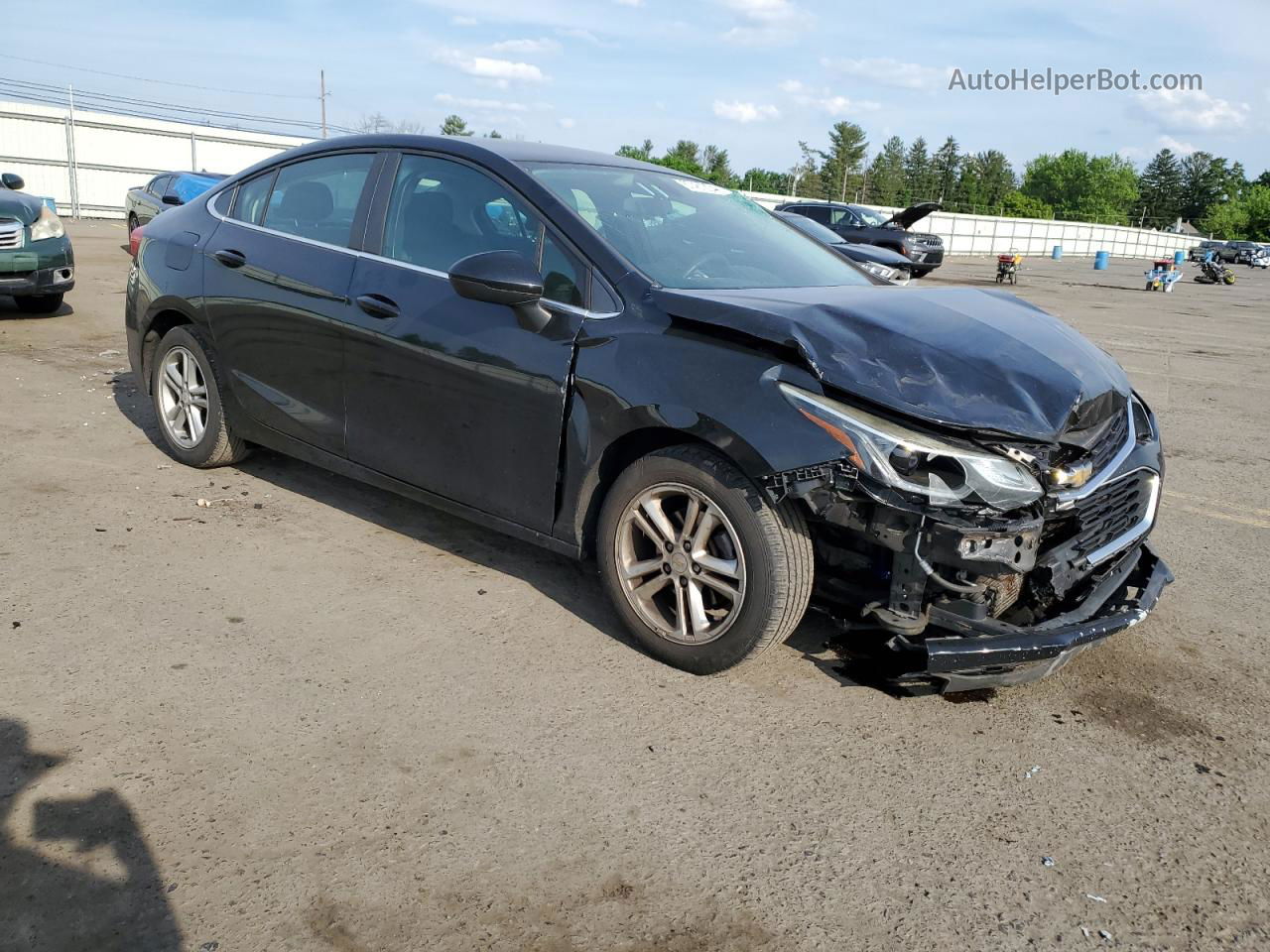 2016 Chevrolet Cruze Lt Black vin: 1G1BE5SM9G7286061