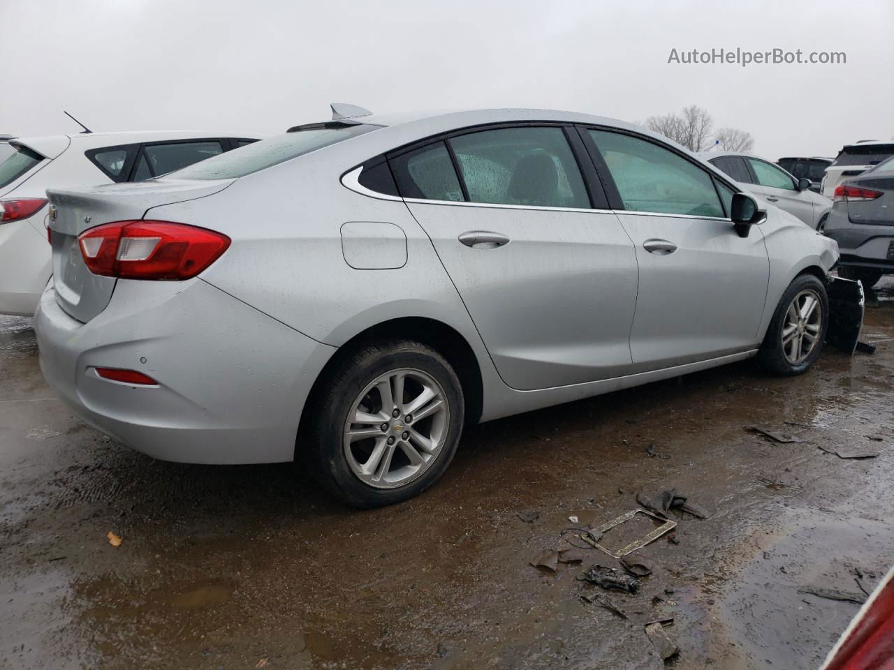 2016 Chevrolet Cruze Lt Silver vin: 1G1BE5SM9G7286903