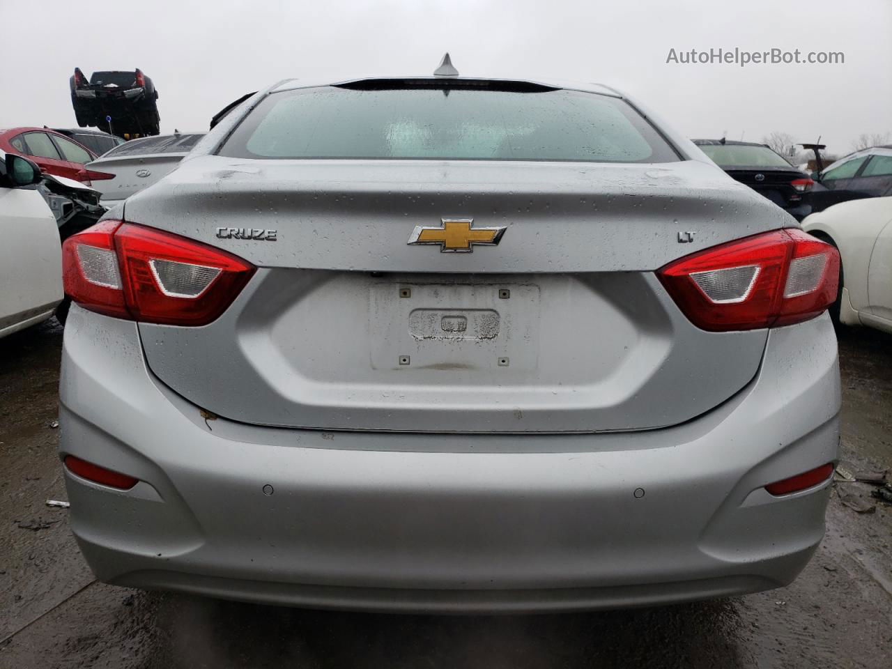 2016 Chevrolet Cruze Lt Серебряный vin: 1G1BE5SM9G7286903