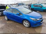 2017 Chevrolet Cruze Lt Auto Blue vin: 1G1BE5SM9H7153690