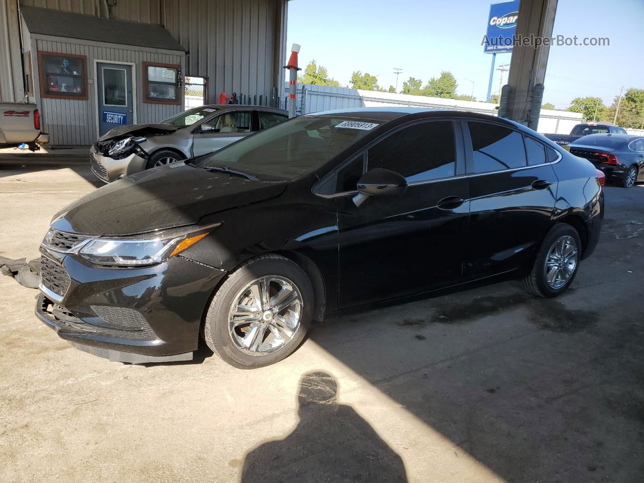 2017 Chevrolet Cruze Lt Black vin: 1G1BE5SM9H7159683