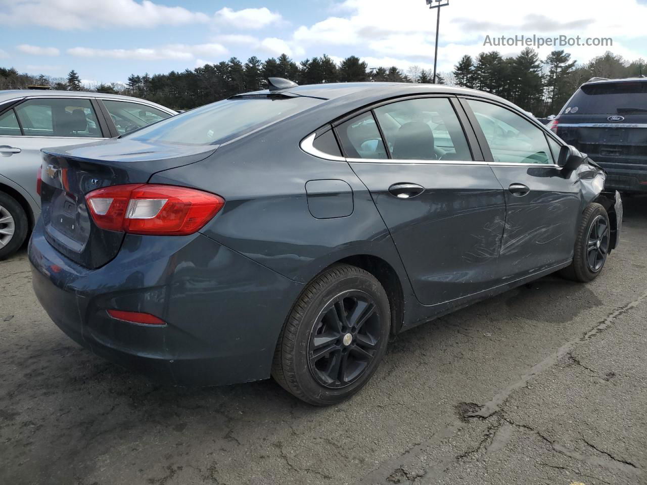 2017 Chevrolet Cruze Lt Черный vin: 1G1BE5SM9H7161529