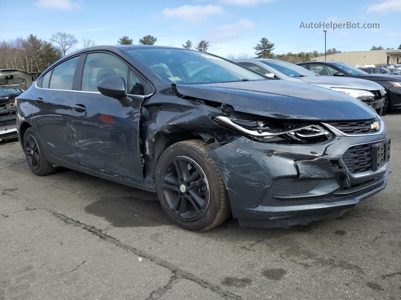 2017 Chevrolet Cruze Lt Черный vin: 1G1BE5SM9H7161529