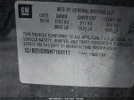 2017 Chevrolet Cruze Lt Auto Серый vin: 1G1BE5SM9H7168111
