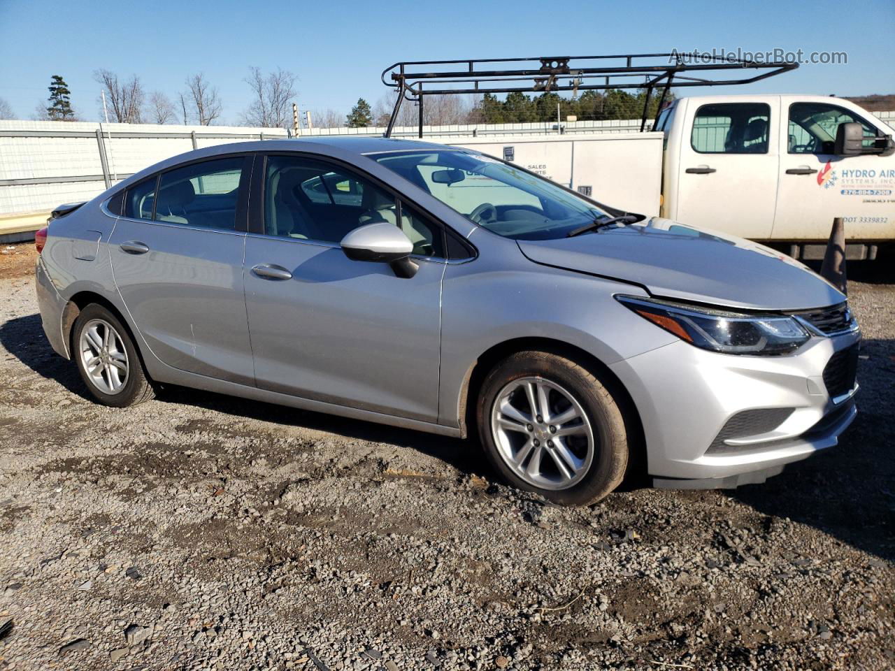 2017 Chevrolet Cruze Lt Silver vin: 1G1BE5SM9H7196801