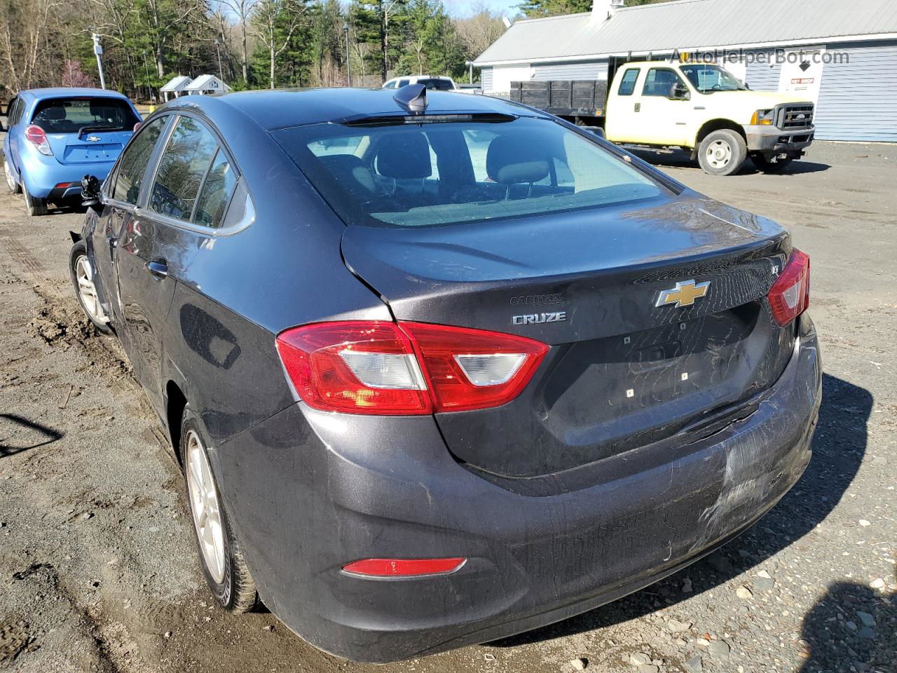 2017 Chevrolet Cruze Lt Charcoal vin: 1G1BE5SM9H7199410