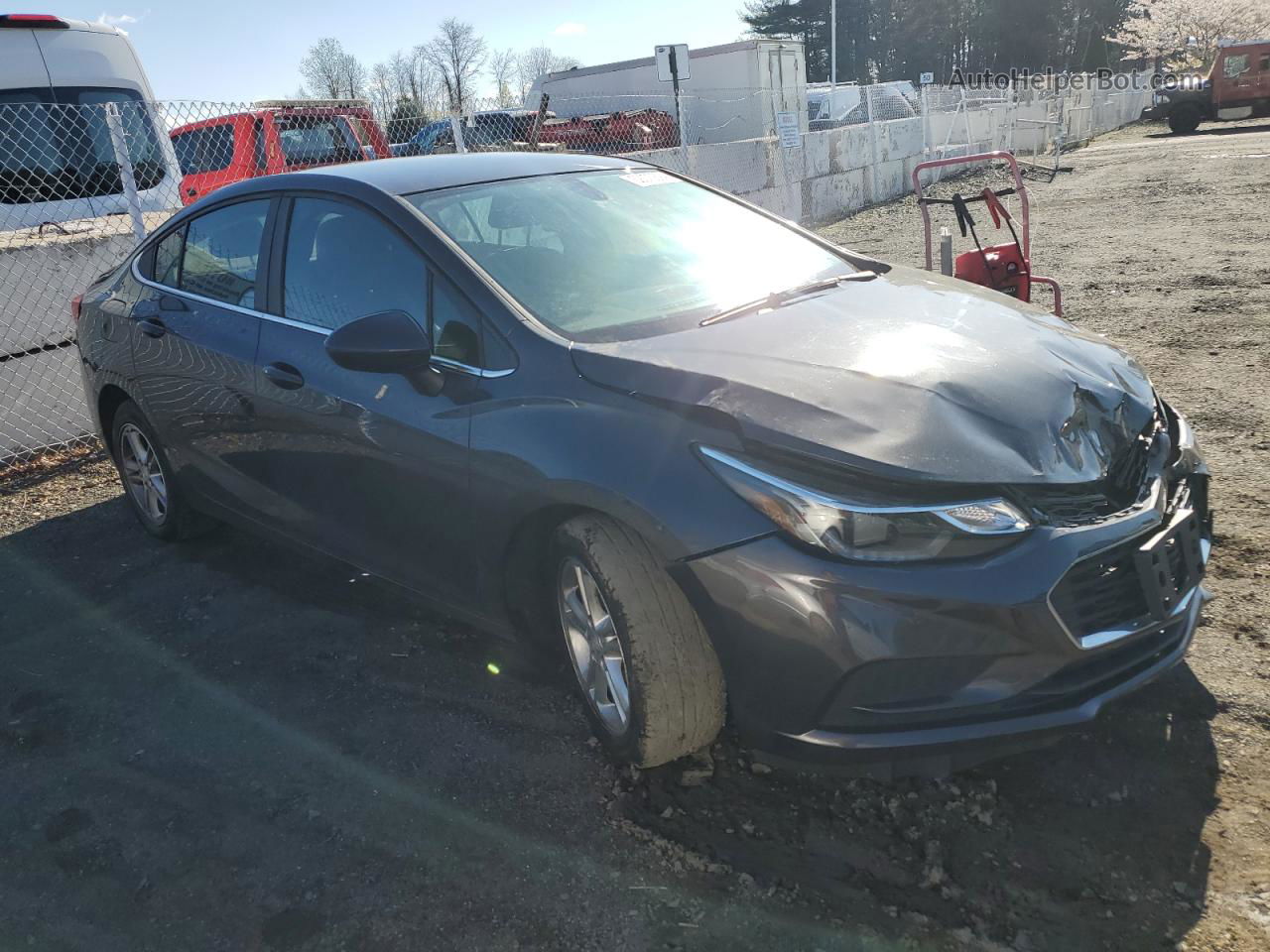 2017 Chevrolet Cruze Lt Charcoal vin: 1G1BE5SM9H7199410