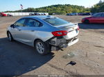 2017 Chevrolet Cruze Lt Auto Silver vin: 1G1BE5SM9H7229375