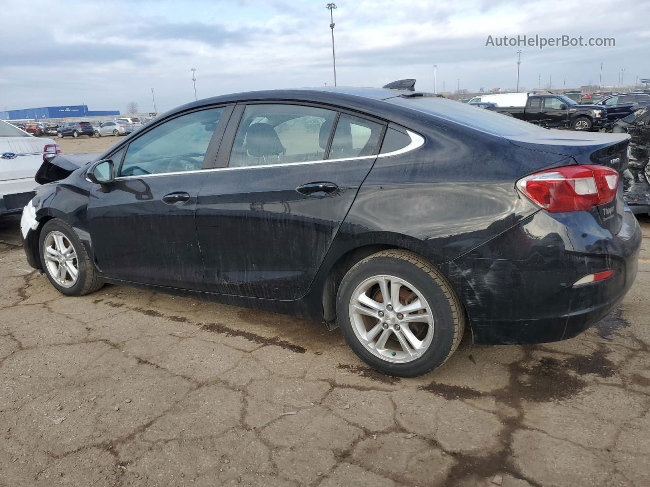 2017 Chevrolet Cruze Lt Черный vin: 1G1BE5SM9H7247746