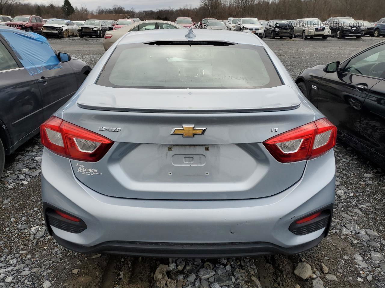 2017 Chevrolet Cruze Lt Серебряный vin: 1G1BE5SM9H7252316