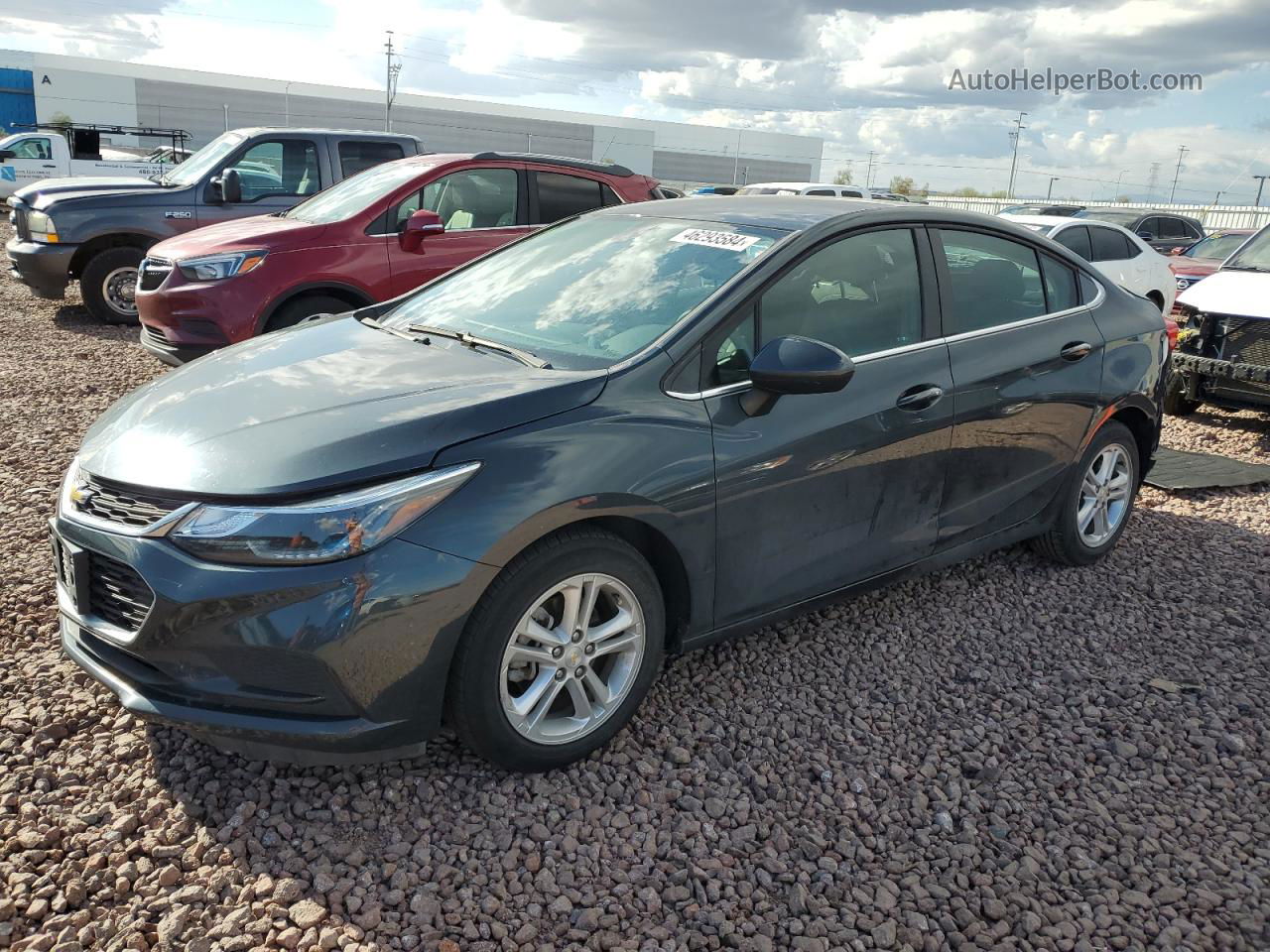 2017 Chevrolet Cruze Lt Charcoal vin: 1G1BE5SM9H7270444