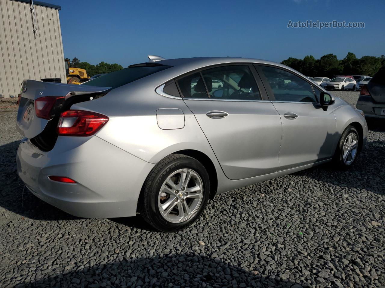 2018 Chevrolet Cruze Lt Silver vin: 1G1BE5SM9J7120565