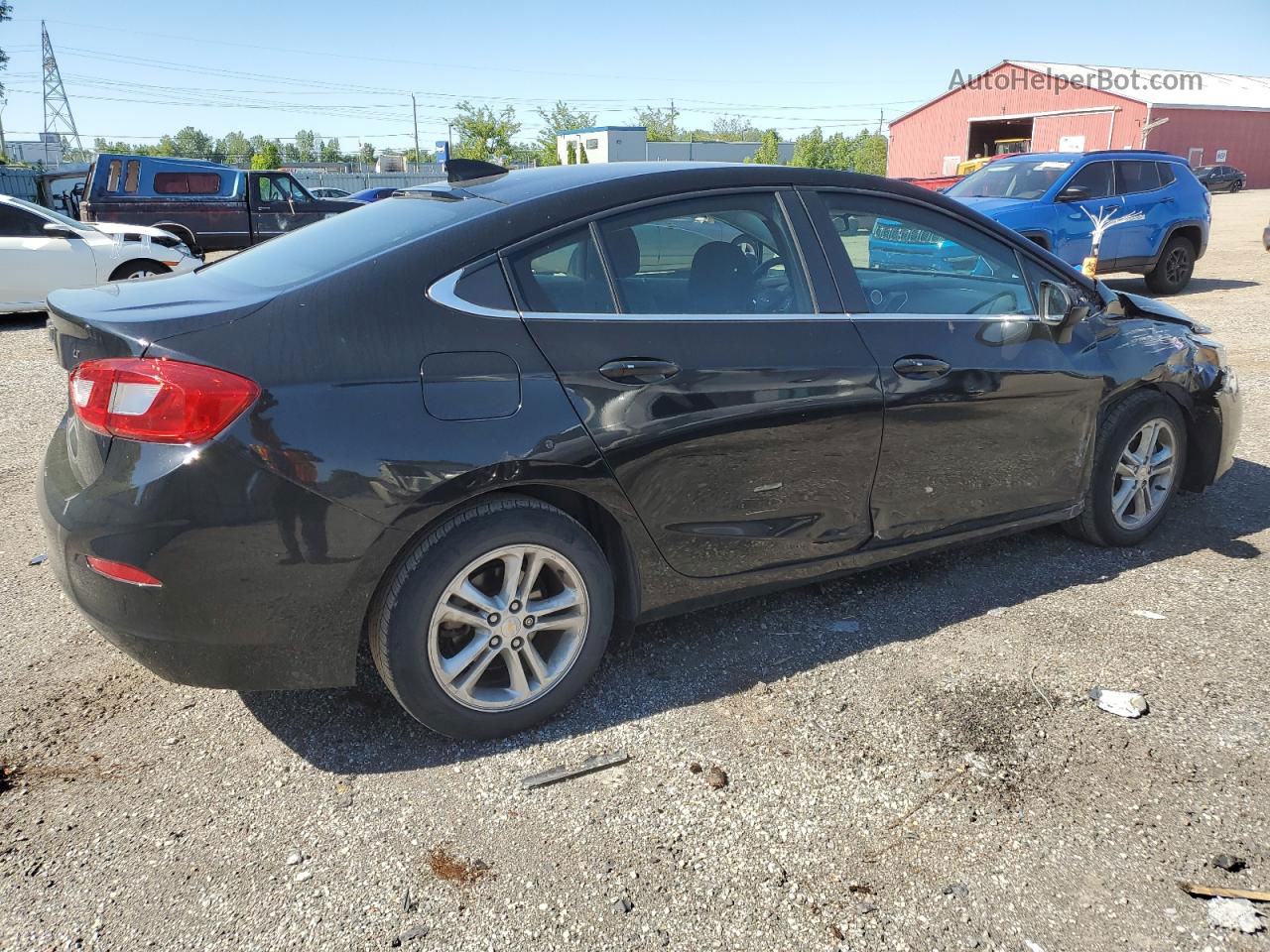 2018 Chevrolet Cruze Lt Black vin: 1G1BE5SM9J7121649