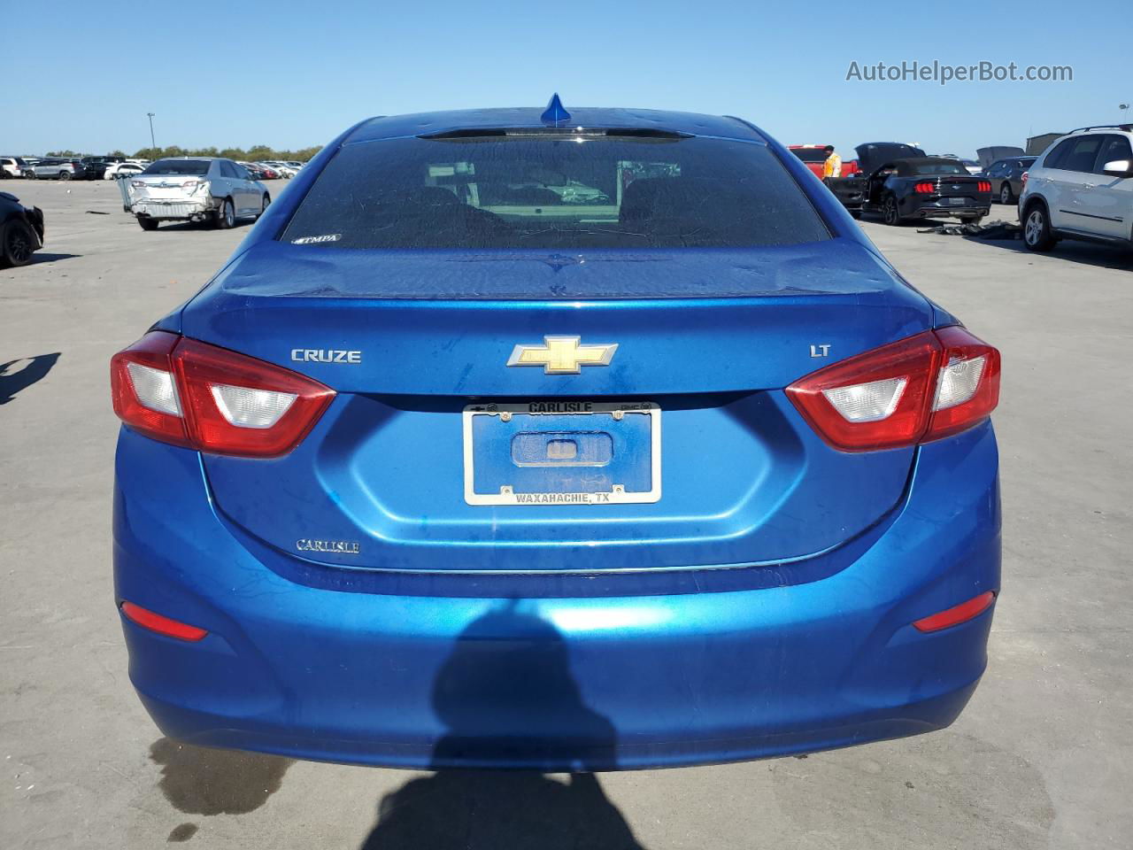 2018 Chevrolet Cruze Lt Blue vin: 1G1BE5SM9J7123658