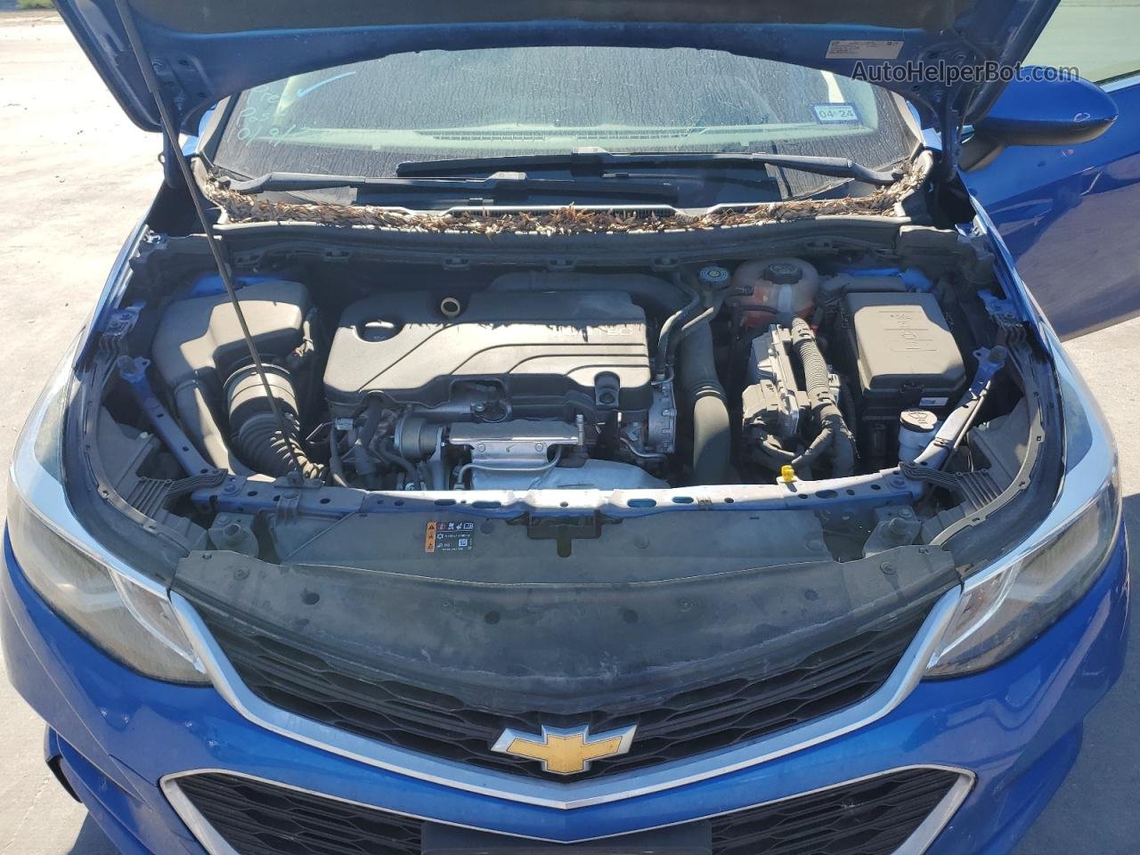 2018 Chevrolet Cruze Lt Blue vin: 1G1BE5SM9J7123658