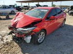 2018 Chevrolet Cruze Lt Red vin: 1G1BE5SM9J7196934