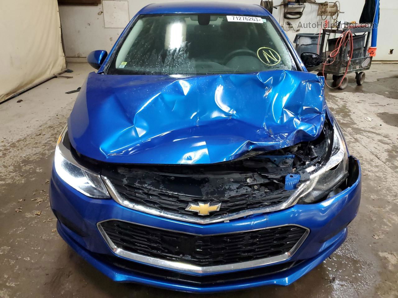 2018 Chevrolet Cruze Lt Blue vin: 1G1BE5SM9J7216129