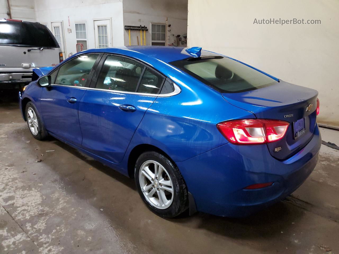 2018 Chevrolet Cruze Lt Blue vin: 1G1BE5SM9J7216129