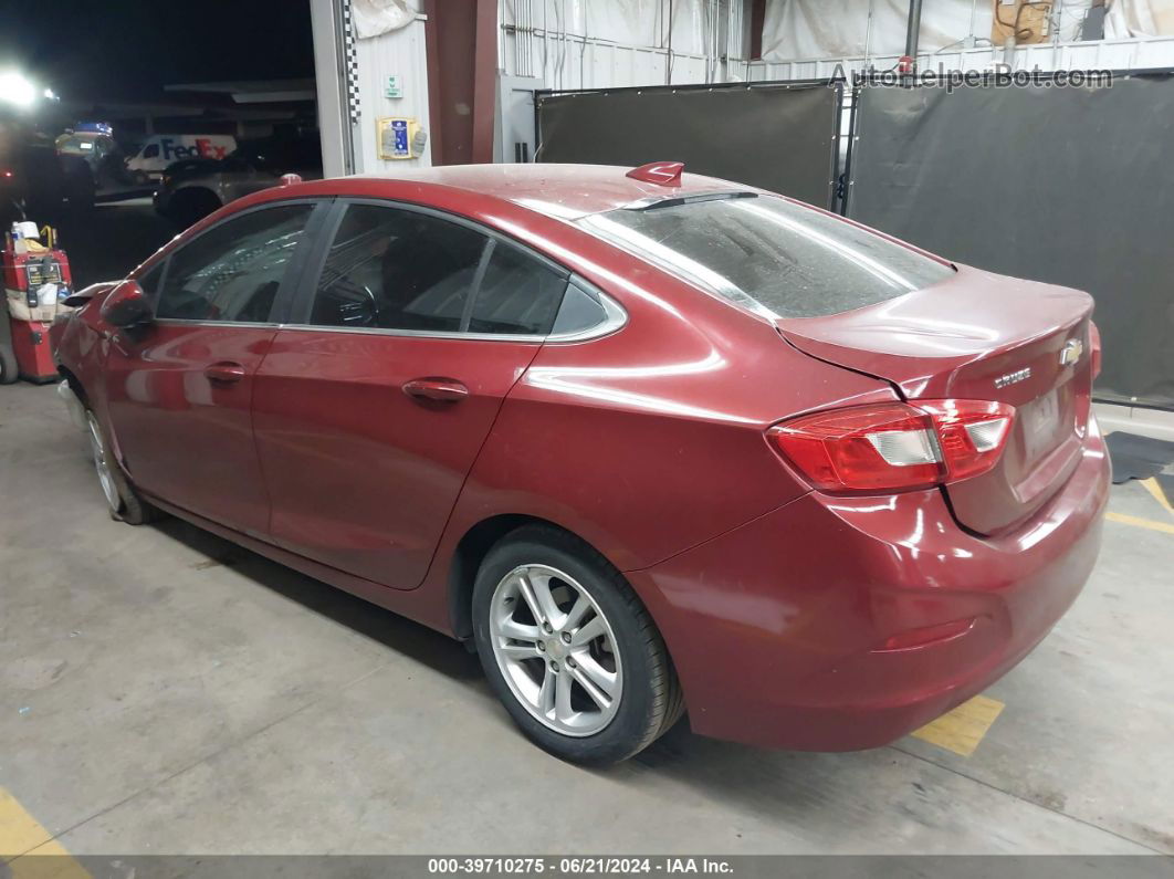 2018 Chevrolet Cruze Lt Auto Red vin: 1G1BE5SM9J7239930