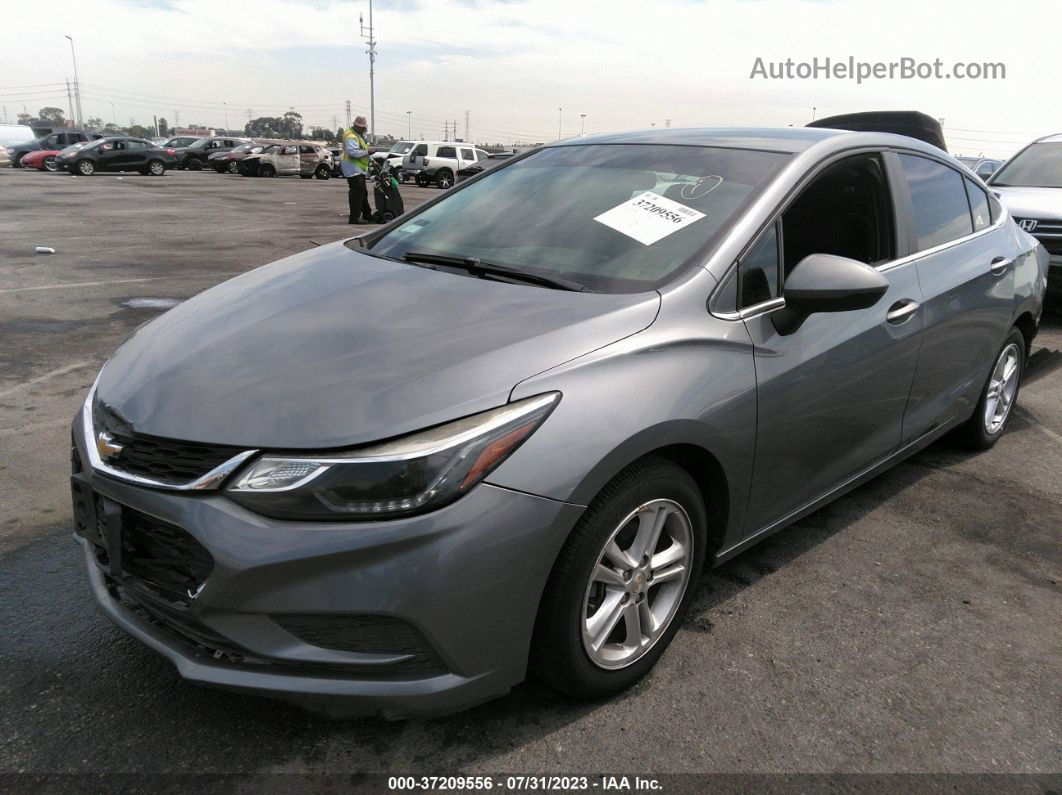 2018 Chevrolet Cruze Lt Auto Gray vin: 1G1BE5SM9J7242276