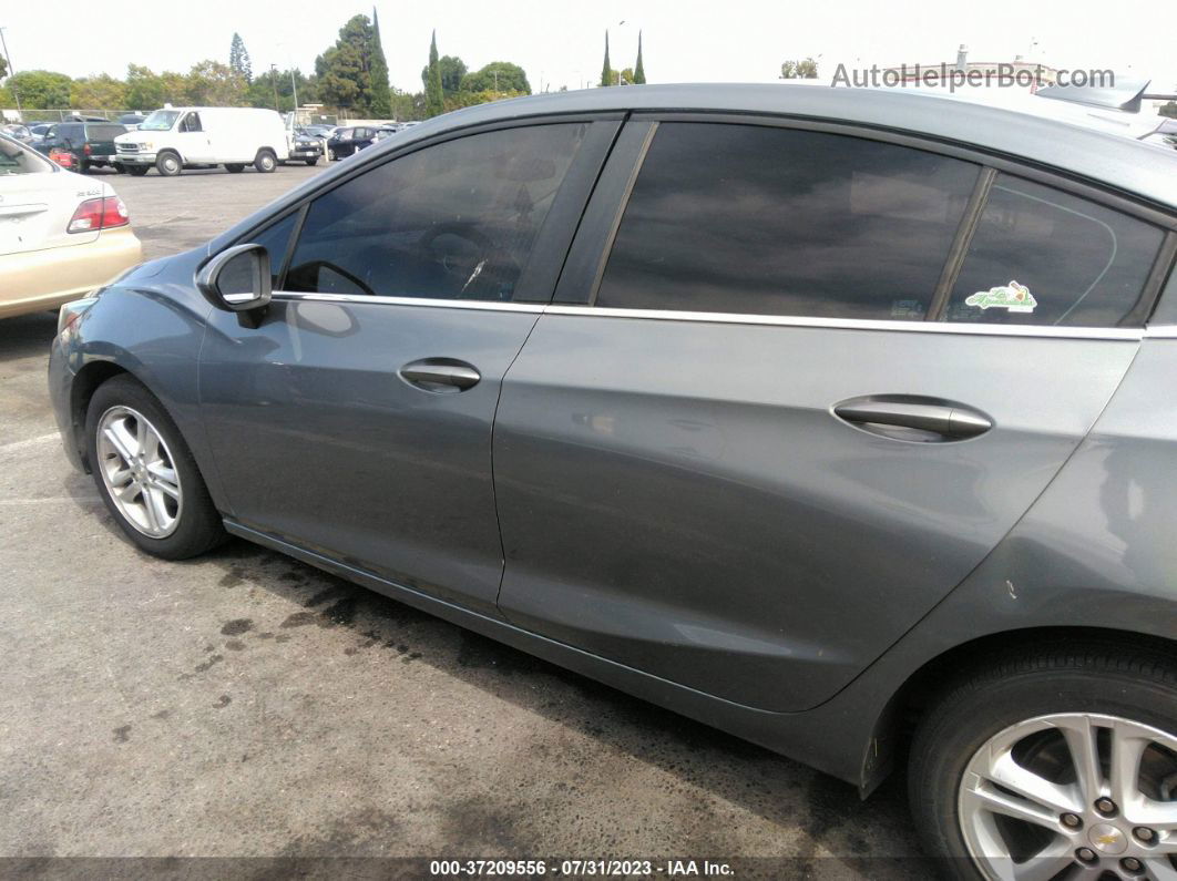 2018 Chevrolet Cruze Lt Auto Gray vin: 1G1BE5SM9J7242276