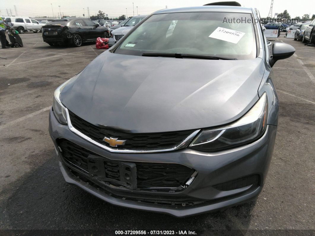 2018 Chevrolet Cruze Lt Auto Gray vin: 1G1BE5SM9J7242276