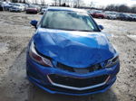 2016 Chevrolet Cruze Lt Blue vin: 1G1BE5SMXG7243669