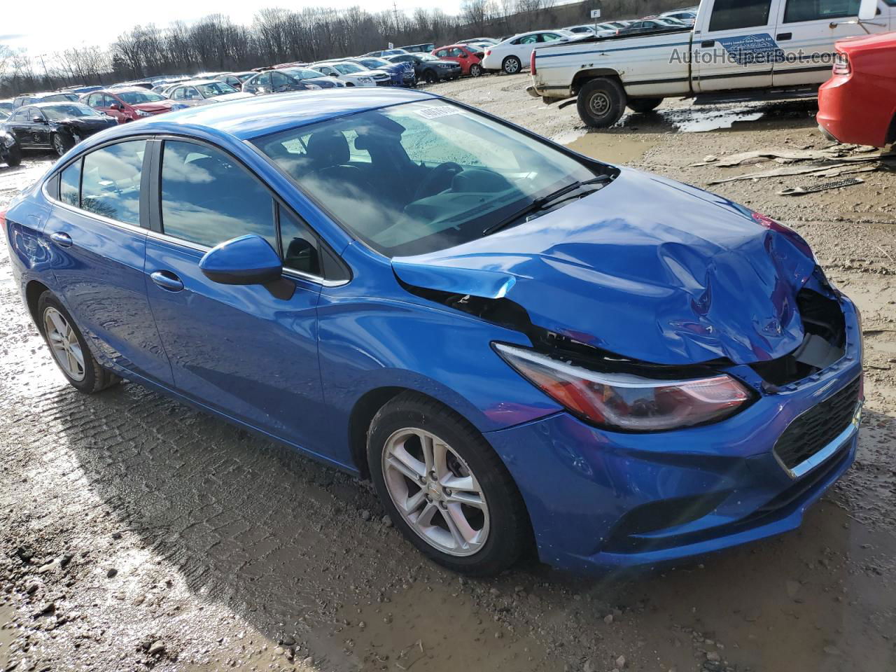 2016 Chevrolet Cruze Lt Blue vin: 1G1BE5SMXG7243669