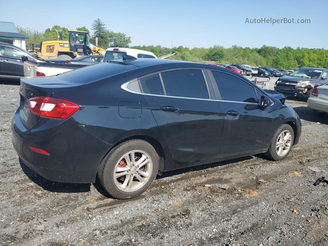 2016 Chevrolet Cruze Lt Черный vin: 1G1BE5SMXG7255983