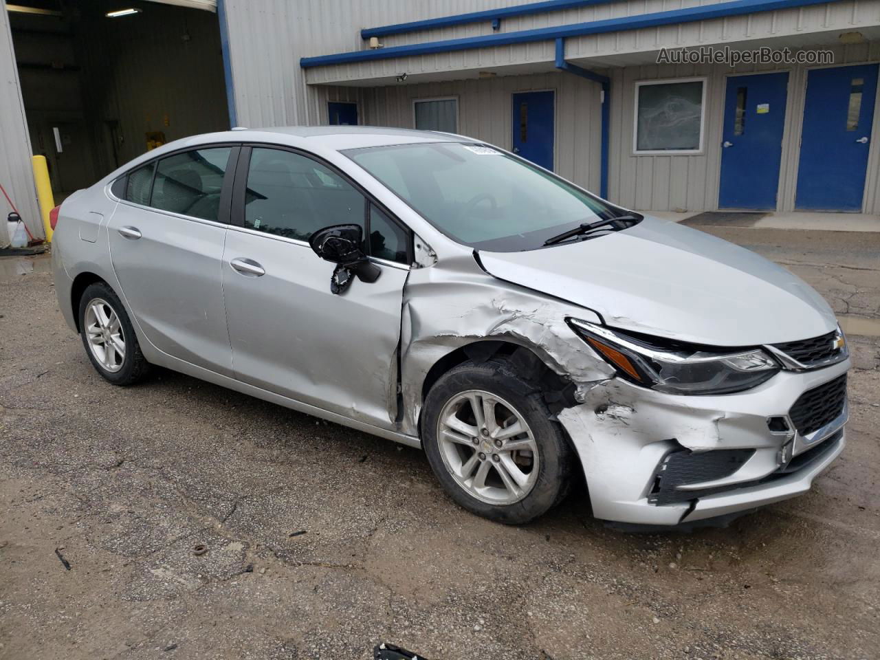 2016 Chevrolet Cruze Lt Silver vin: 1G1BE5SMXG7260021