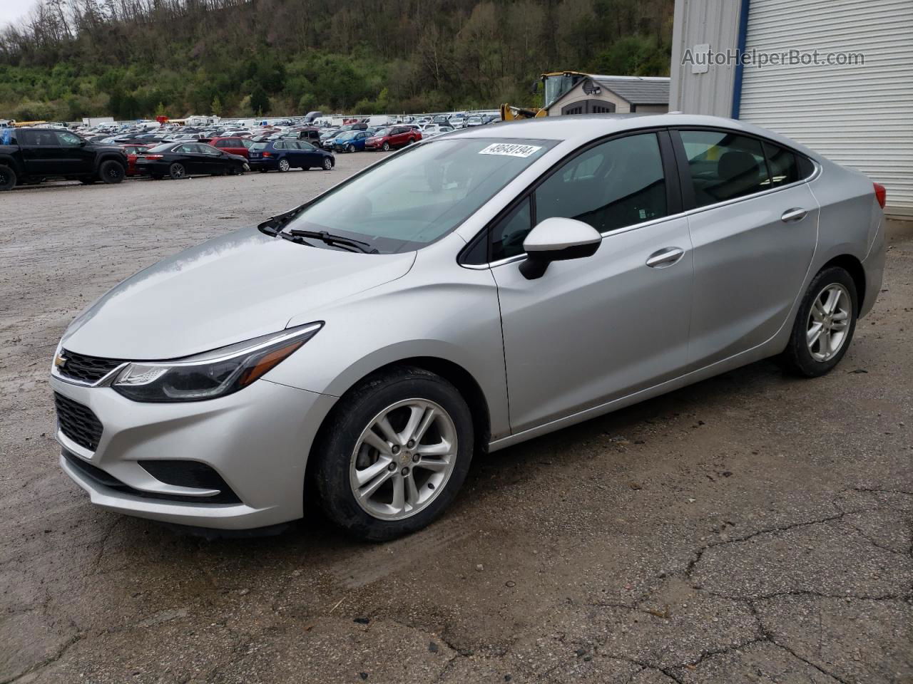 2016 Chevrolet Cruze Lt Silver vin: 1G1BE5SMXG7260021