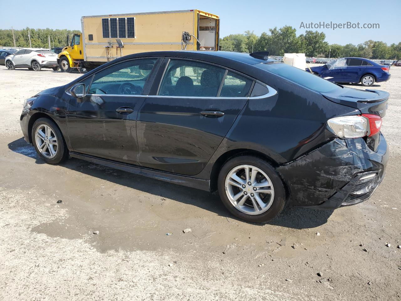 2016 Chevrolet Cruze Lt Черный vin: 1G1BE5SMXG7263999