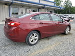 2016 Chevrolet Cruze Lt Red vin: 1G1BE5SMXG7264263