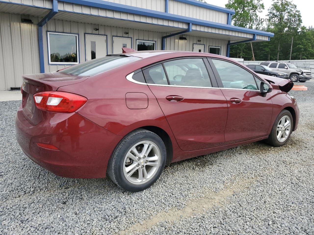 2016 Chevrolet Cruze Lt Red vin: 1G1BE5SMXG7264263
