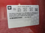 2016 Chevrolet Cruze Lt Red vin: 1G1BE5SMXG7264263