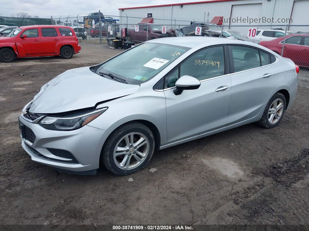 2016 Chevrolet Cruze Lt Auto Серебряный vin: 1G1BE5SMXG7265932