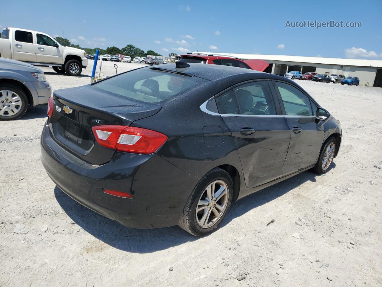 2016 Chevrolet Cruze Lt Black vin: 1G1BE5SMXG7276767