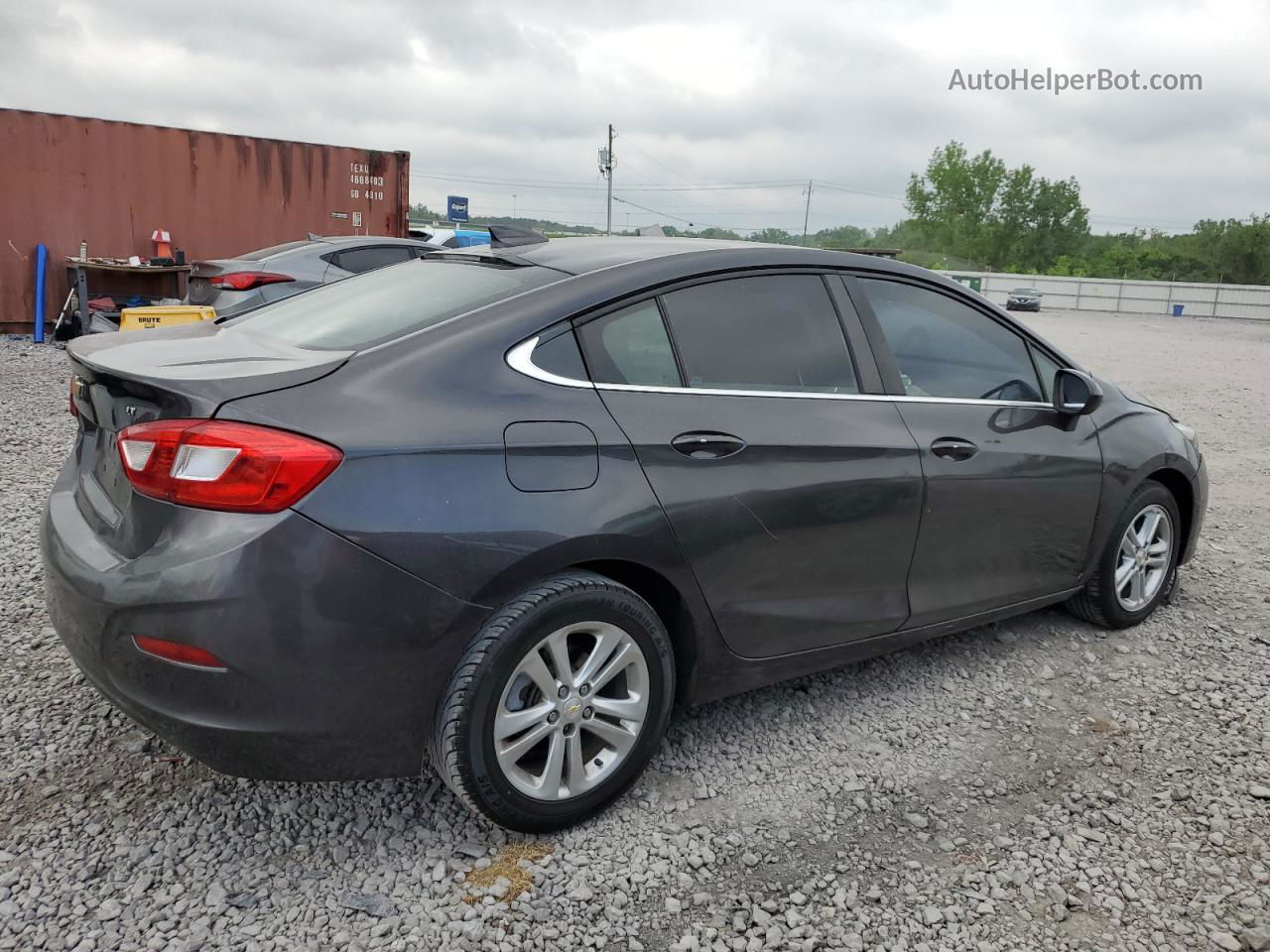 2016 Chevrolet Cruze Lt Gray vin: 1G1BE5SMXG7291947