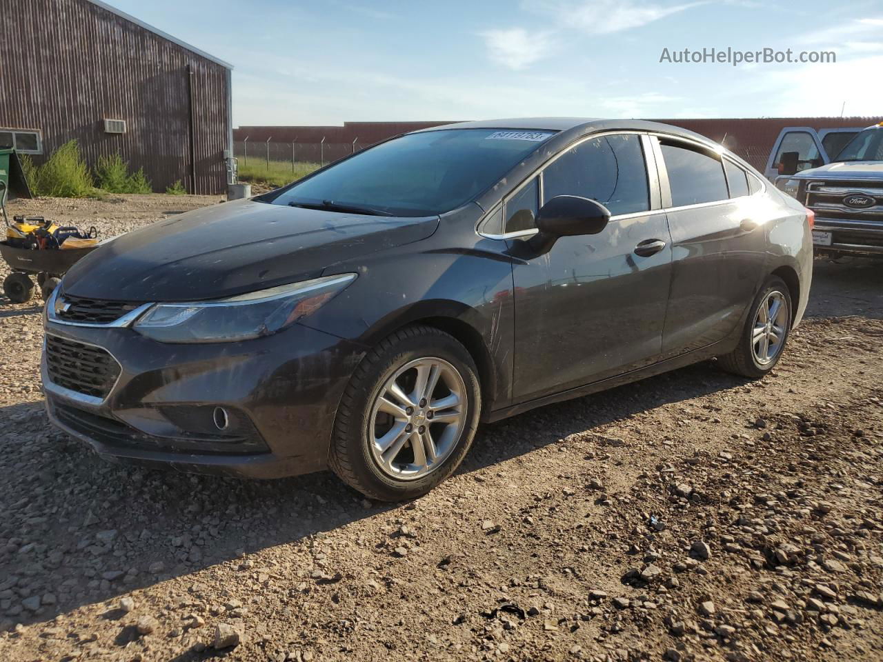 2016 Chevrolet Cruze Lt Серый vin: 1G1BE5SMXG7300307