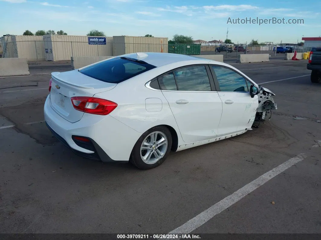 2016 Chevrolet Cruze Lt Auto White vin: 1G1BE5SMXG7308102