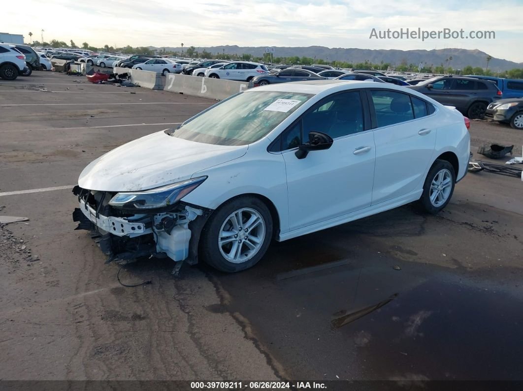 2016 Chevrolet Cruze Lt Auto White vin: 1G1BE5SMXG7308102