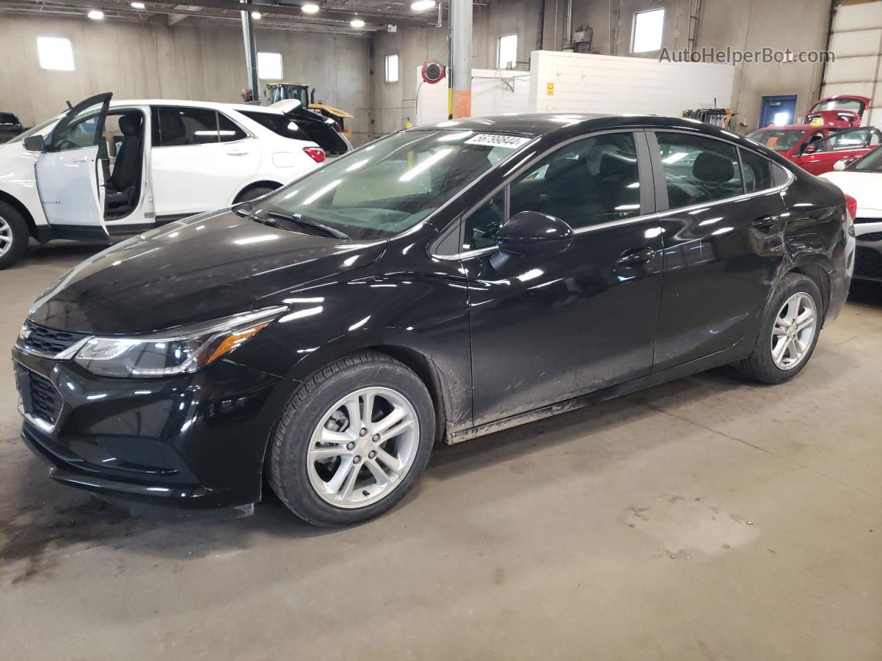 2016 Chevrolet Cruze Lt Черный vin: 1G1BE5SMXG7313445