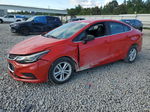 2017 Chevrolet Cruze Lt Red vin: 1G1BE5SMXH7102070