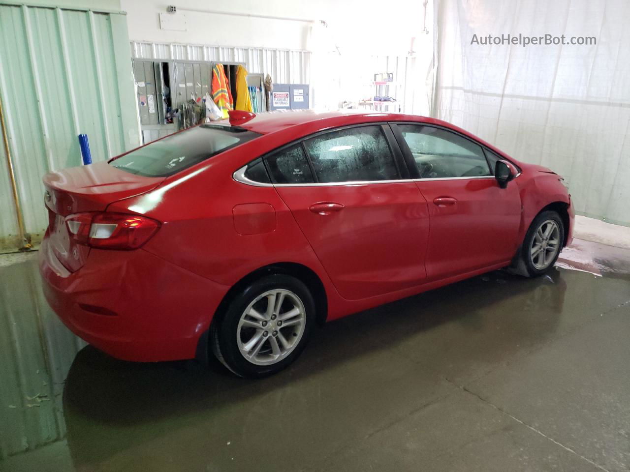 2017 Chevrolet Cruze Lt Red vin: 1G1BE5SMXH7118155