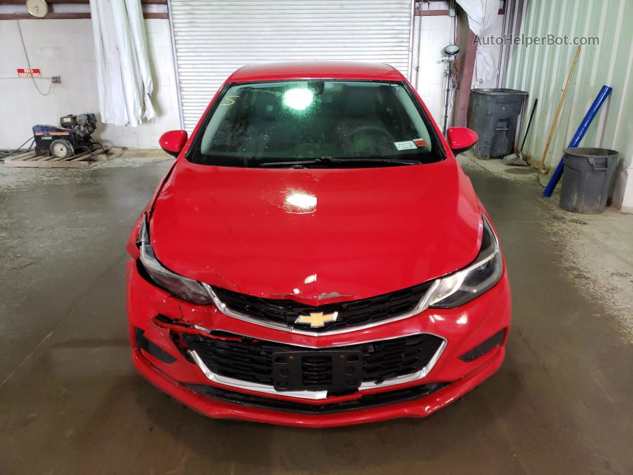 2017 Chevrolet Cruze Lt Red vin: 1G1BE5SMXH7118155