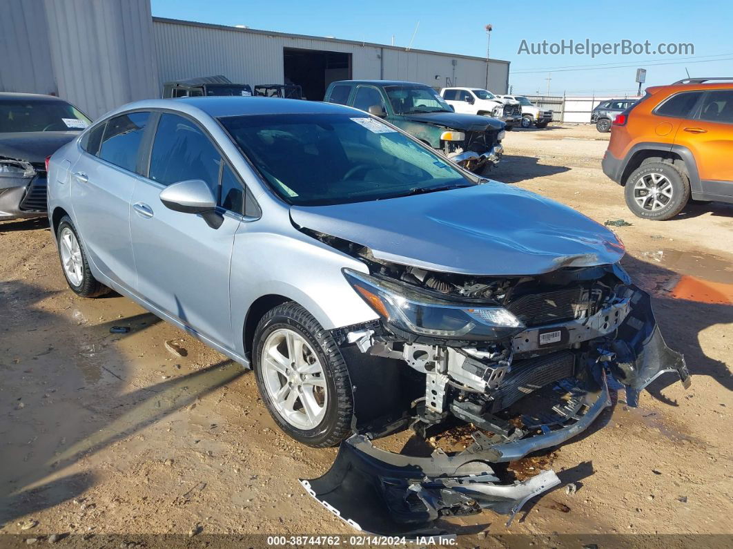 2017 Chevrolet Cruze Lt Auto Silver vin: 1G1BE5SMXH7124649